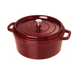 Liatinový hrniec Staub 28 cm, grenadina